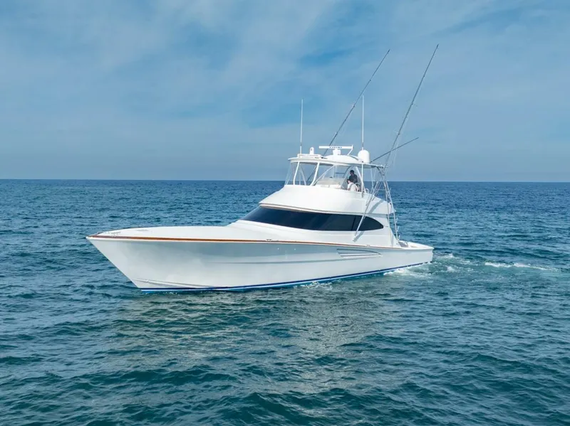 Slide: The Image of Viking 64 - Profile 2025 Viking 64 Convertible - In-Stock 64-739 - 5553525