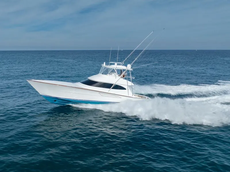 Slide: The Image of Viking 64 - Profile 2025 Viking 64 Convertible - In-Stock 64-739 - 5553529