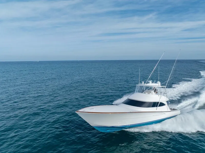 Slide: The Image of Viking 64 - Profile 2025 Viking 64 Convertible - In-Stock 64-739 - 5553530