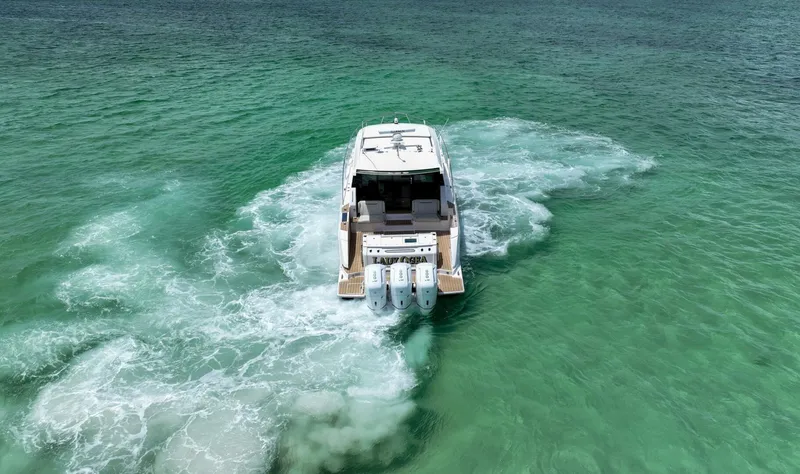 Slide: The Image of 2024 Tiara Yachts 48LE- LADY OGEA- Transom - 5556508