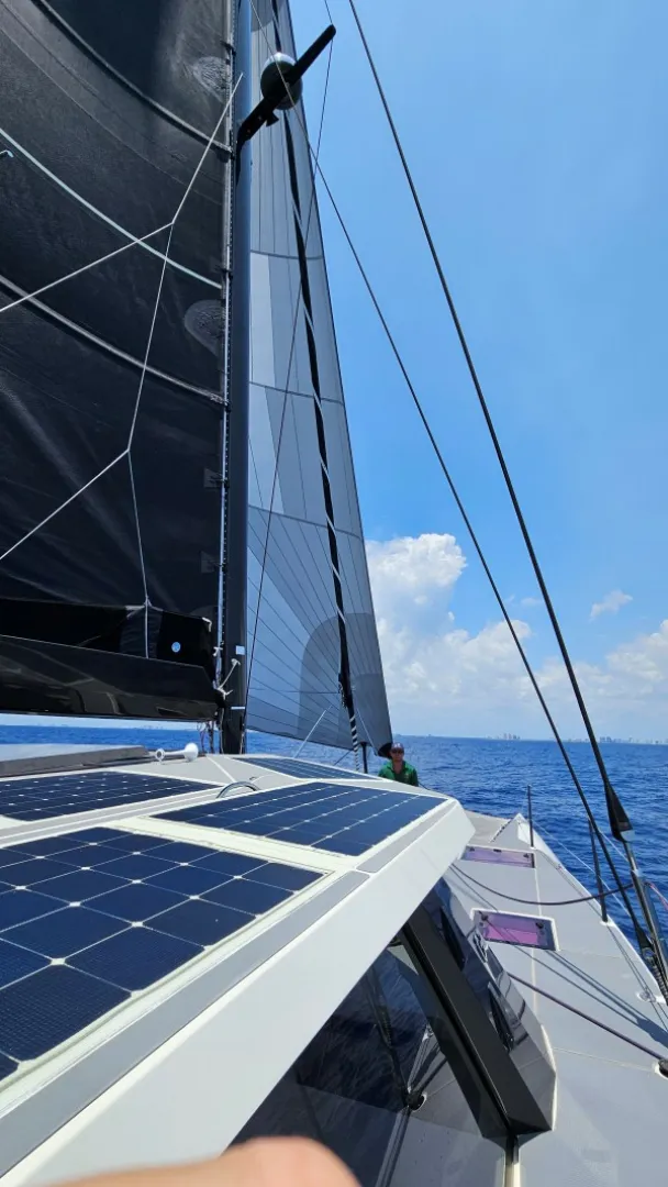 Slide: The Image of Used Sail Catamaran for sale 2014 Gunboat 55 - VANDAL - 5557706