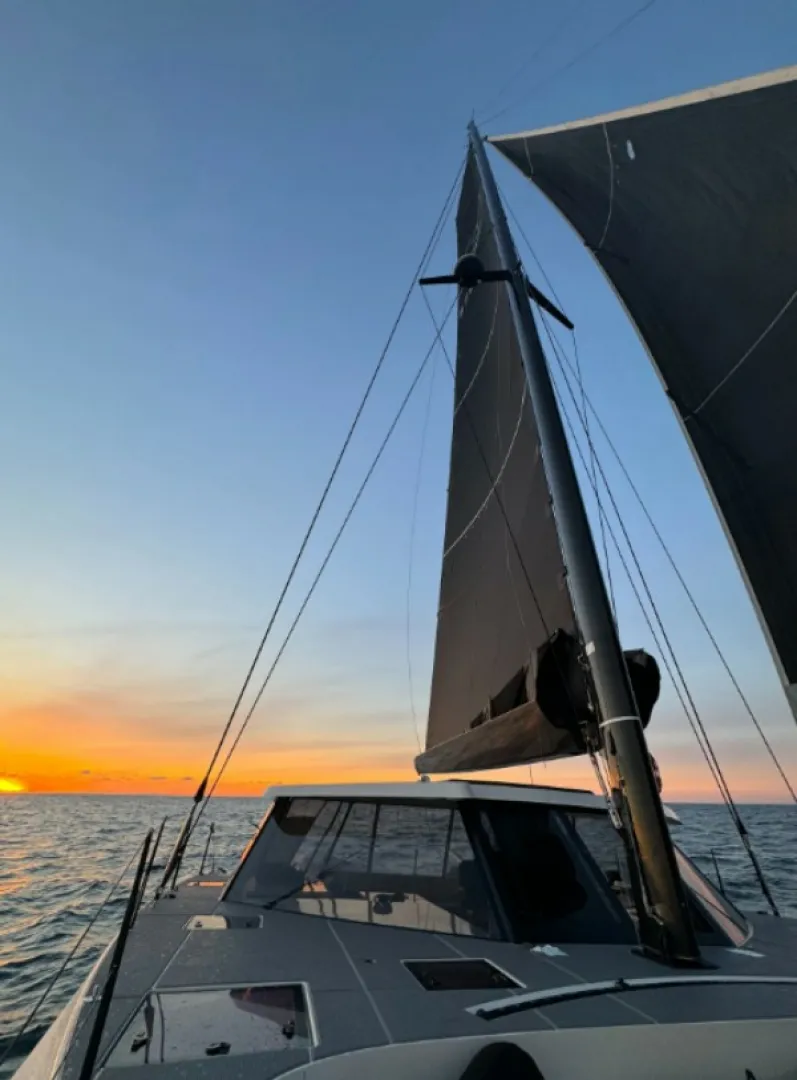 Slide: The Image of Used Sail Catamaran for sale 2014 Gunboat 55 - VANDAL - 5557704