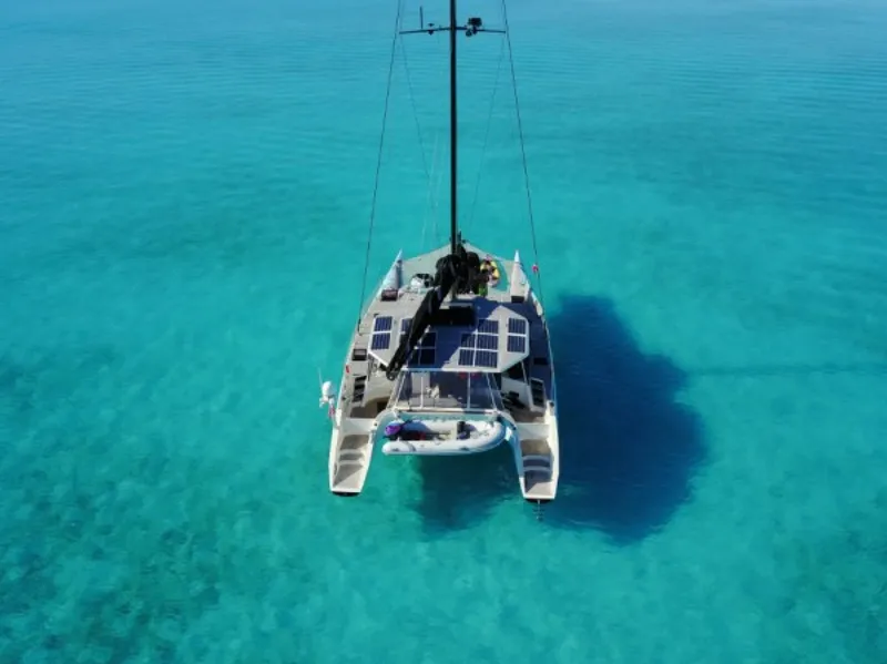 Slide: The Image of Used Sail Catamaran for sale 2014 Gunboat 55 - VANDAL - 5558766