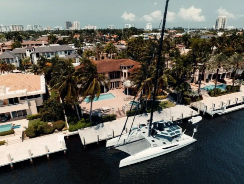 Slide: The Image of Used Sail Catamaran for sale 2014 Gunboat 55 - VANDAL - 5557684