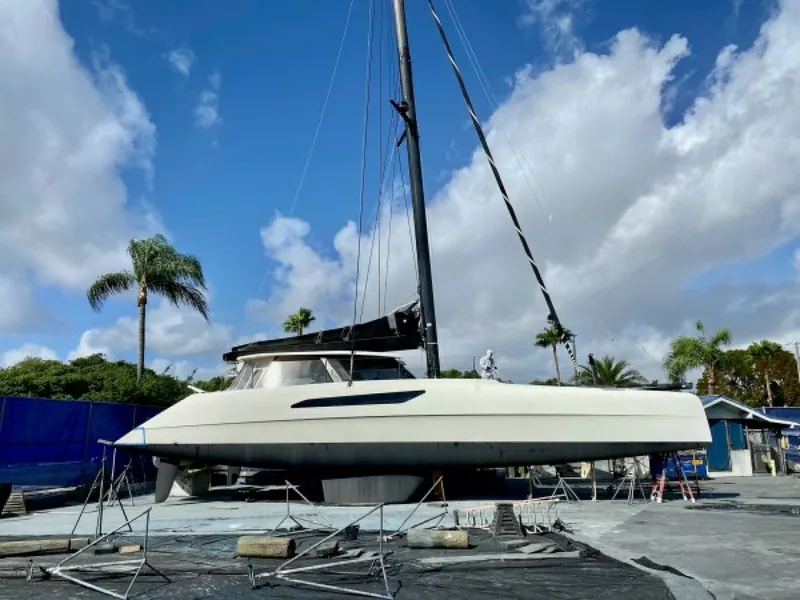 Slide: The Image of Used Sail Catamaran for sale 2014 Gunboat 55 - VANDAL - 5558783