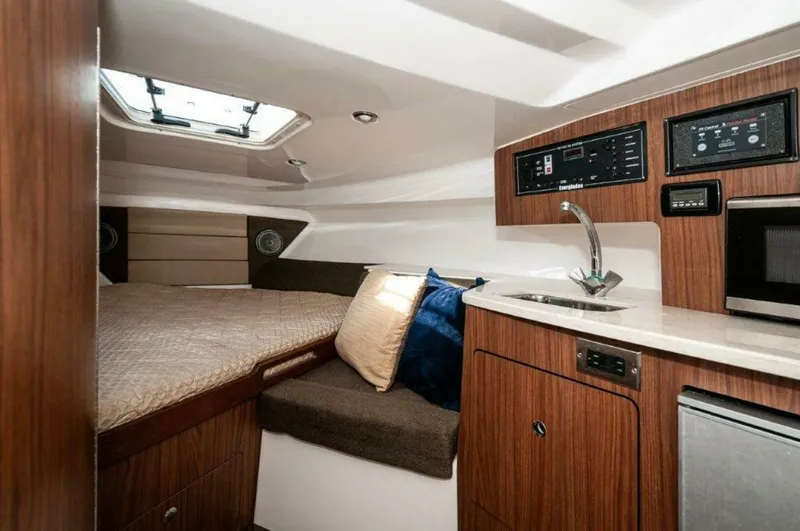 Slide: The Image of 2018 Everglades 350 LX- Galley - 5574964