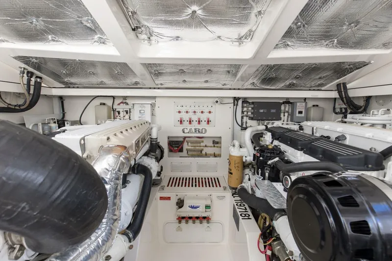 Slide: The Image of 2007 40 Cabo Express Big Blue Engine Room (3) - 5592826