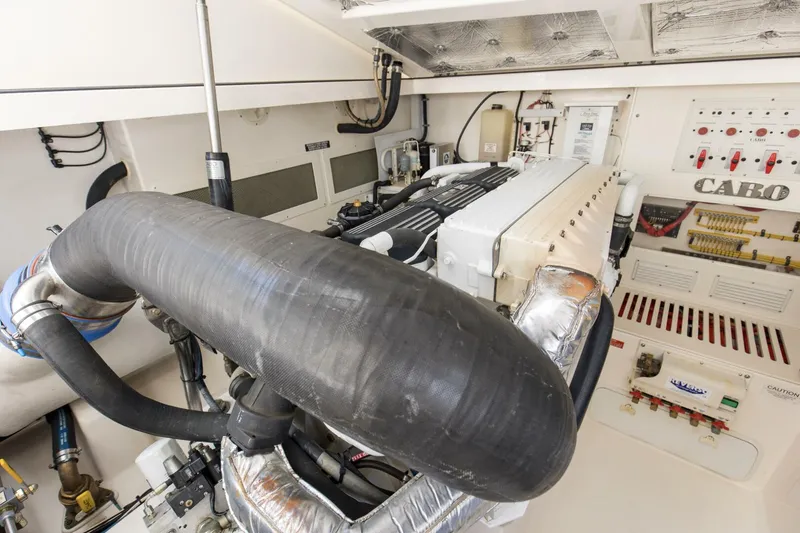 Slide: The Image of 2007 40 Cabo Express Big Blue Engine Room (5) - 5592828