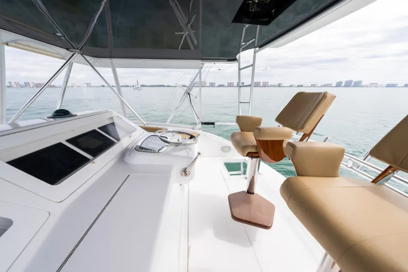 Slide: The Image of 2003 Viking 45 Convertible Big Sky Helm - 5570420