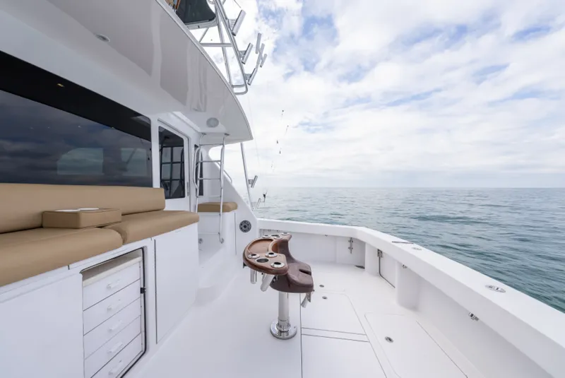 Slide: The Image of 2003 Viking 45 Convertible Big Sky Cockpit - 5570425