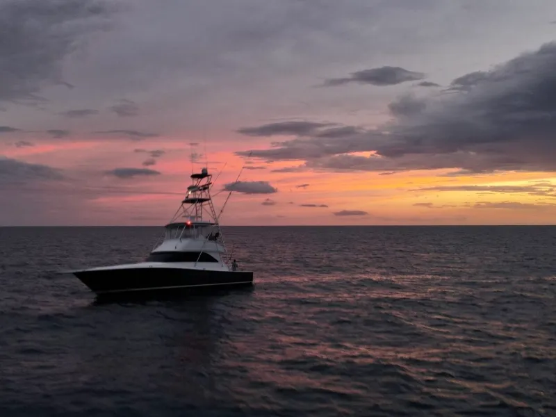 Slide: The Image of 2003 Viking 45 Convertible Big Sky - 5570498