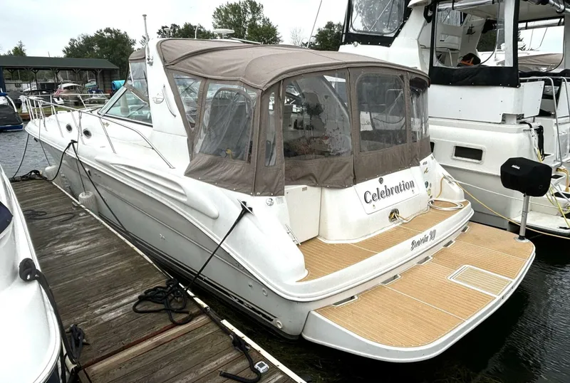 Slide: The Image of Sea Ray 400 Sundancer 1998 - 5576395