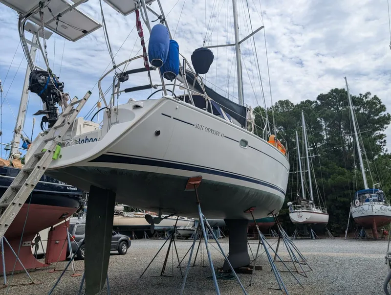 Slide: The Image of Jeanneau 43 Sun Odyssey 2001 - 5576670