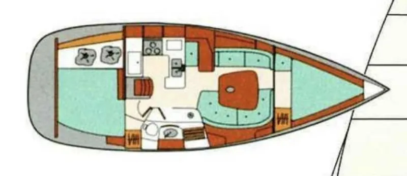 Slide: The Image of Beneteau 361 2001 - 5579517
