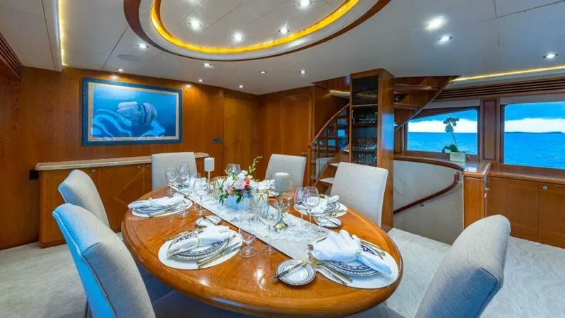 Slide: The Image of Dining Salon Looking Fwd - 5579589