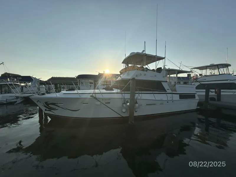 Slide: The Image of 44' Viking port forward profile - 5581926