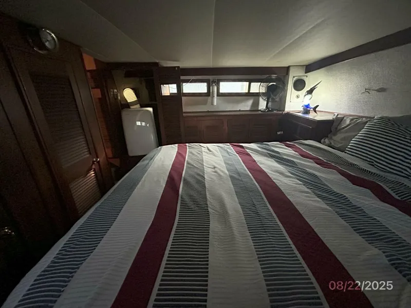 Slide: The Image of 44' Viking master stateroom starboard - 5581899