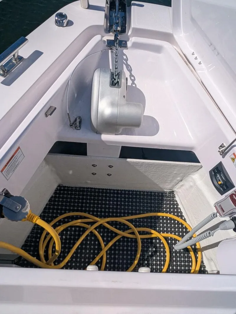 Slide: The Image of Axopar 37 Cross Cabin with Bench Seat, V10s 2024 - 5585082