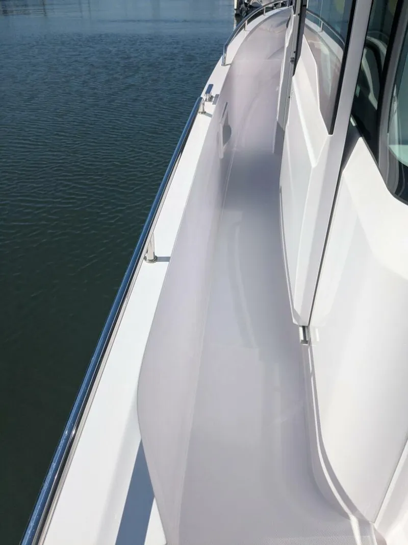 Slide: The Image of Axopar 37 Cross Cabin with Bench Seat, V10s 2024 - 5585085