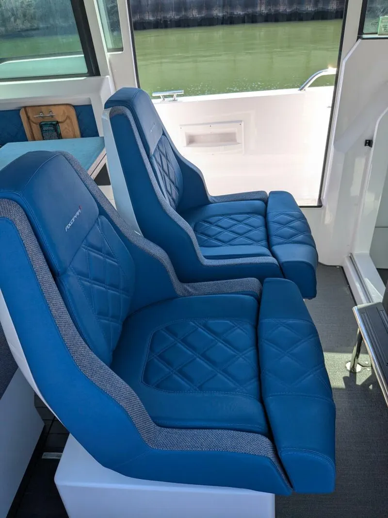 Slide: The Image of Axopar 37 Cross Cabin with Bench Seat, V10s 2024 - 5585099