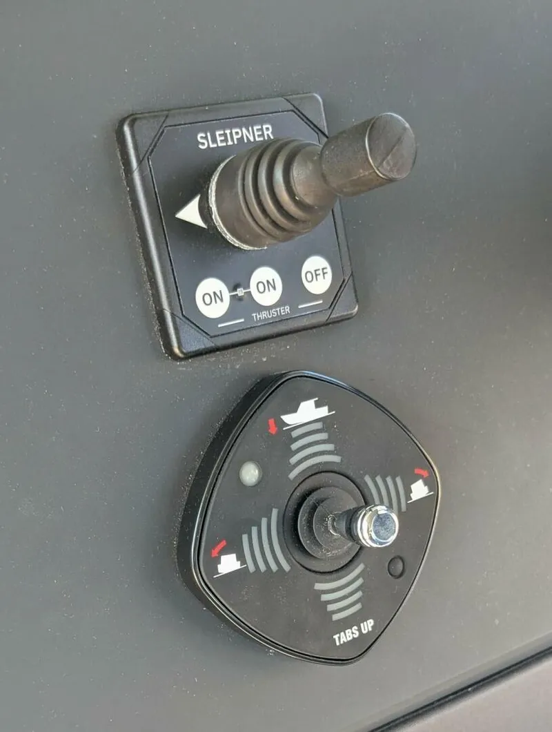 Slide: The Image of Axopar 37 Cross Cabin with Bench Seat, V10s 2024 - 5585103