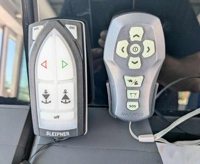 Slide: The Image of Axopar 37 Cross Cabin with Bench Seat, V10s 2024 - 5585108