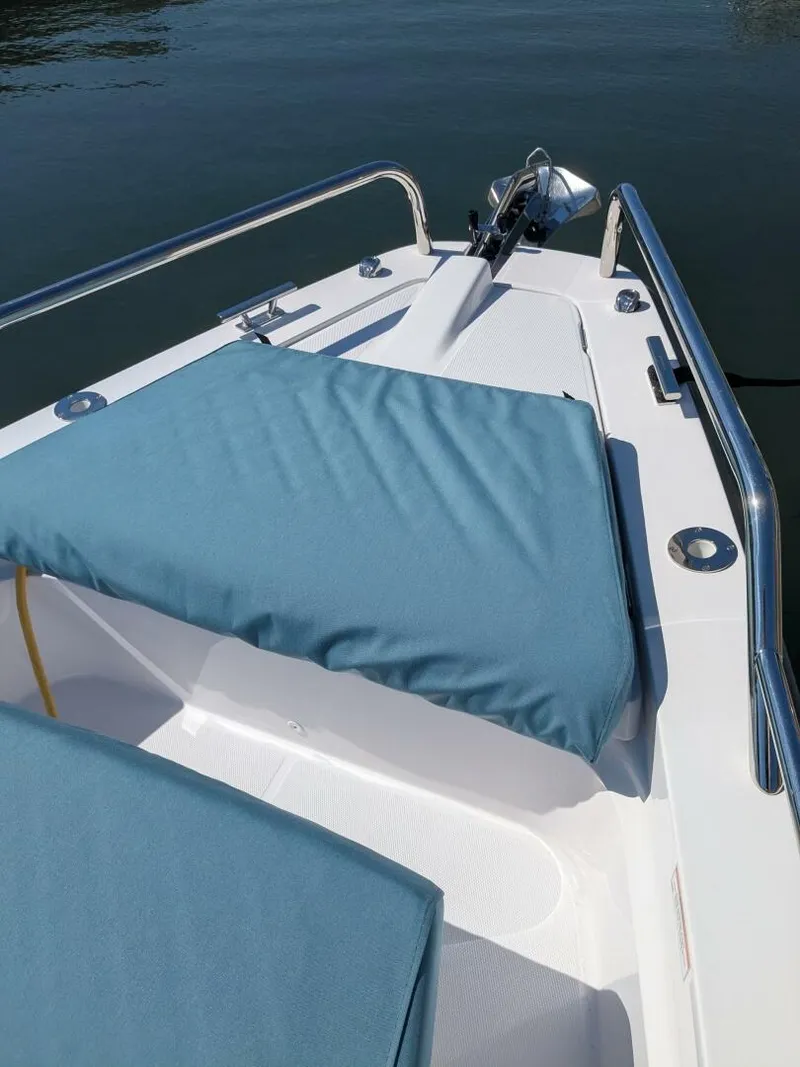 Slide: The Image of Axopar 37 Cross Cabin with Bench Seat, V10s 2024 - 5585077