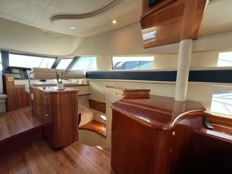 Slide: The Image of 2001 Neptunus 56 Flybridge- Companionway  - 5585009
