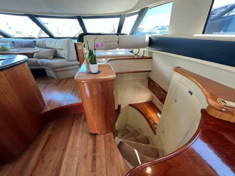 Slide: The Image of 2001 Neptunus 56 Flybridge- Companionway - 5585011