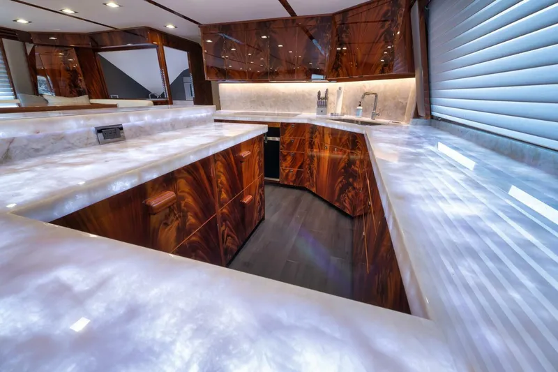 Slide: The Image of 2025 Viking 90 Convertible- NIKKI BELLA- Galley - 5592765