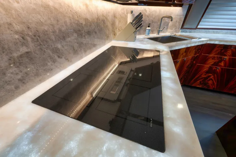 Slide: The Image of 2025 Viking 90 Convertible- NIKKI BELLA- Galley - 5592784