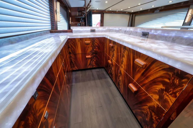 Slide: The Image of 2025 Viking 90 Convertible- NIKKI BELLA- Galley - 5592770