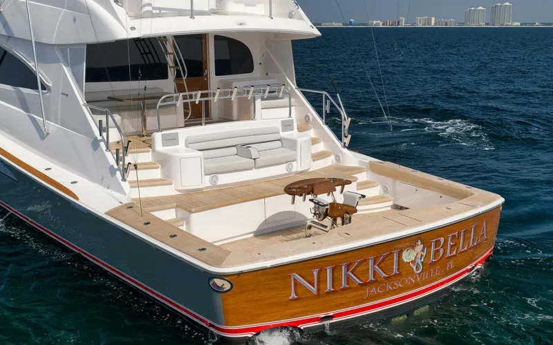 Slide: The Image of 2025 Viking 90 Convertible- NIKKI BELLA- Transom - 5592493