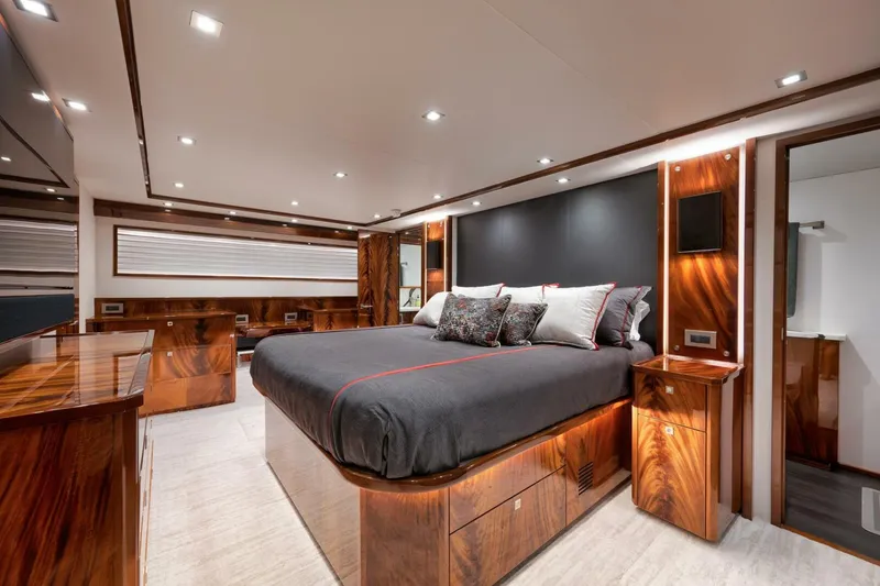 Slide: The Image of 2025 Viking 90 Convertible- NIKKI BELLA- Master Stateroom - 5592743