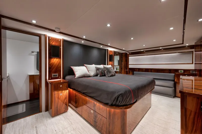 Slide: The Image of 2025 Viking 90 Convertible- NIKKI BELLA- Master Stateroom - 5592738