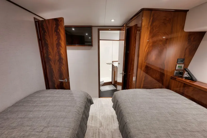 Slide: The Image of 2025 Viking 90 Convertible- NIKKI BELLA- Starboard Stateroom - 5592751