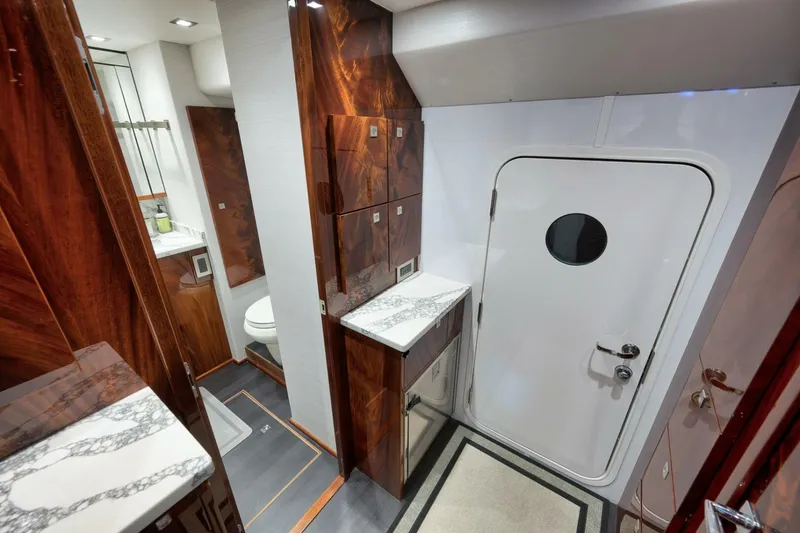 Slide: The Image of 2025 Viking 90 Convertible- NIKKI BELLA- Crew Quarters - 5592569