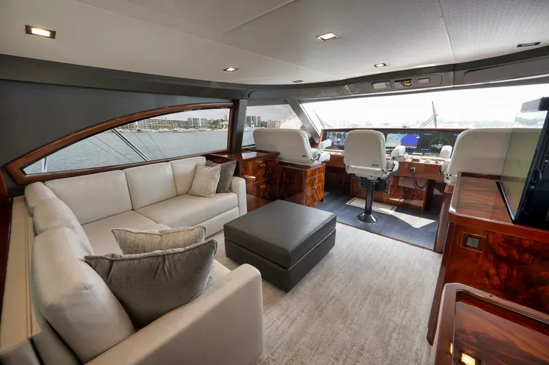 Slide: The Image of 2025 Viking 90 Convertible- NIKKI BELLA- Enclosed Bridge  - 5592723