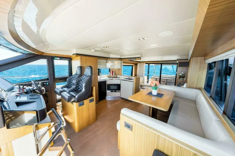 Slide: The Image of 2018 Absolute 60 Flybridge 'Mama's House' Salon/Helm - 5586498