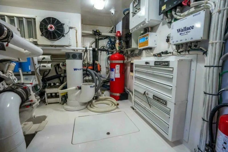 Slide: The Image of 2015 Viking 66 No Collars - Engine Room 2015 Viking 66 Convertible - No Collars - 7651130