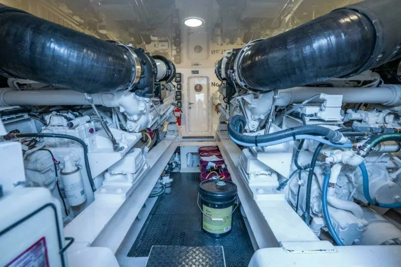 Slide: The Image of 2015 Viking 66 No Collars - Engine Room 2015 Viking 66 Convertible - No Collars - 7651126