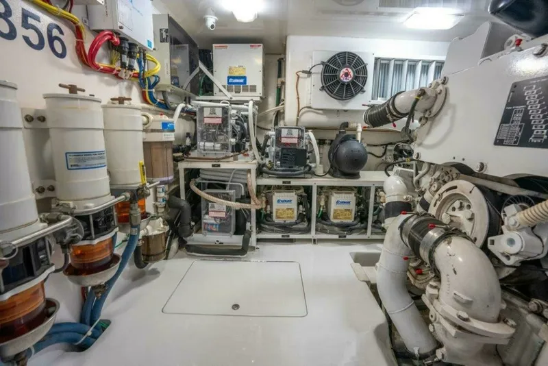 Slide: The Image of 2015 Viking 66 No Collars - Engine Room 2015 Viking 66 Convertible - No Collars - 7651131
