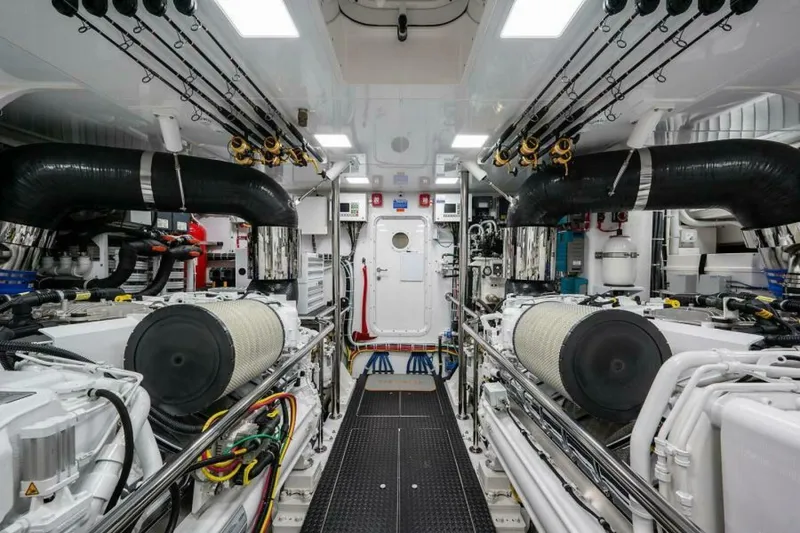 Slide: The Image of Engine Room Looking Forward - 5587906