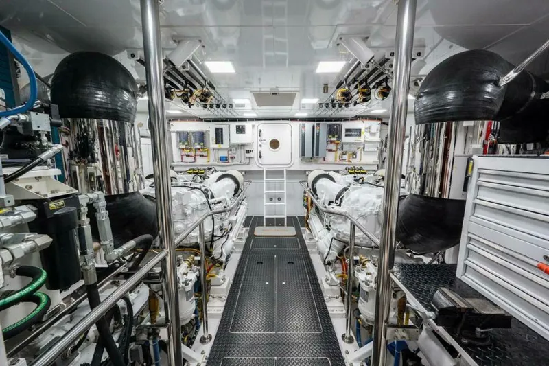 Slide: The Image of Engine Room Looking Aft - 5587907