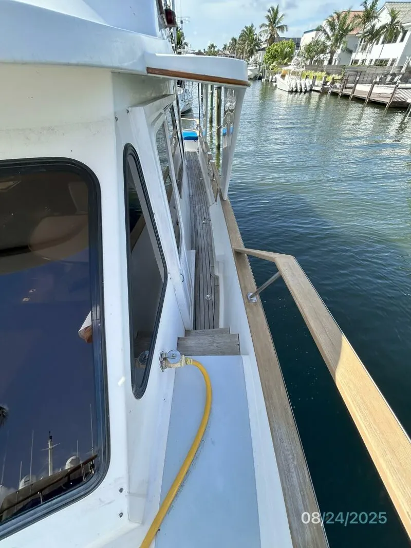 Slide: The Image of 48' DeFever port side deck1 - 5592254