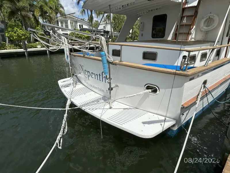 Slide: The Image of 48' DeFever swimplatform - 5592273