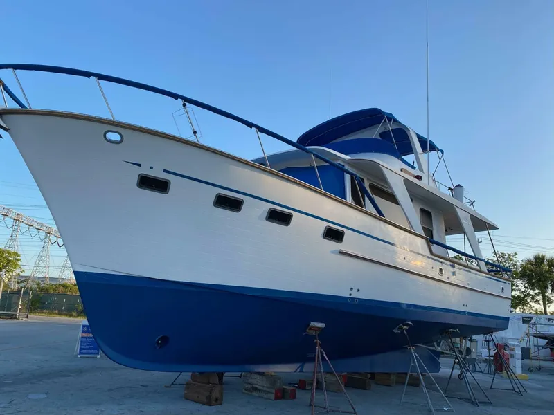 Slide: The Image of 48' DeFever hauled out1 - 5592237