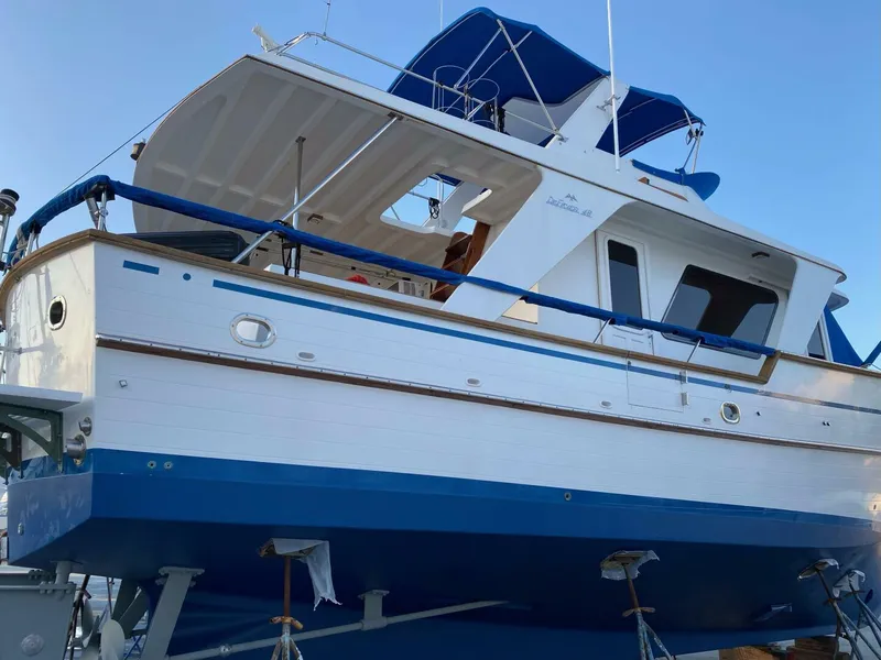 Slide: The Image of 48' DeFever hauled out3 - 5592235