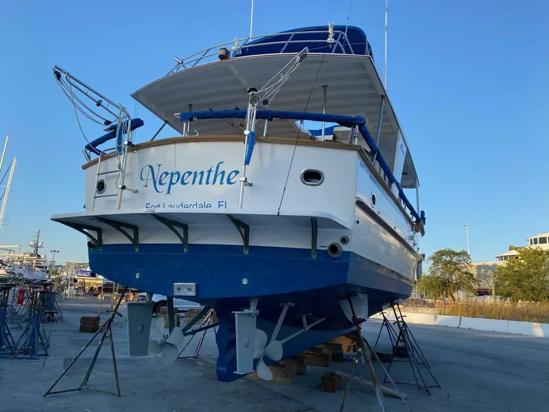 Slide: The Image of 48' DeFever hauled out4 - 5592236