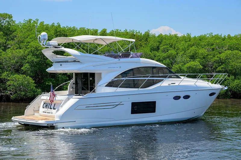 Slide: The Image of Princess F49 Chill- Profile 2018 Princess 49 Flybridge Chill - 5589887